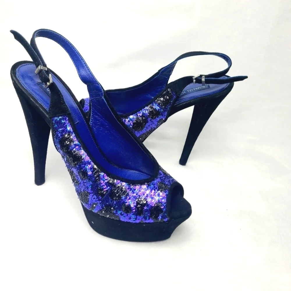RAPHAEL YOUNG sequin Heels sandals